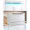 Black & Decker Counter Dishwasher with 6 Wash Programs, White BCD6SD - alternate 5